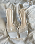 Transparent heels